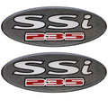 Chaparral Boat Decal Set 14.00231 - 235 SSi Gray Raised Vinyl (2 Piece)
