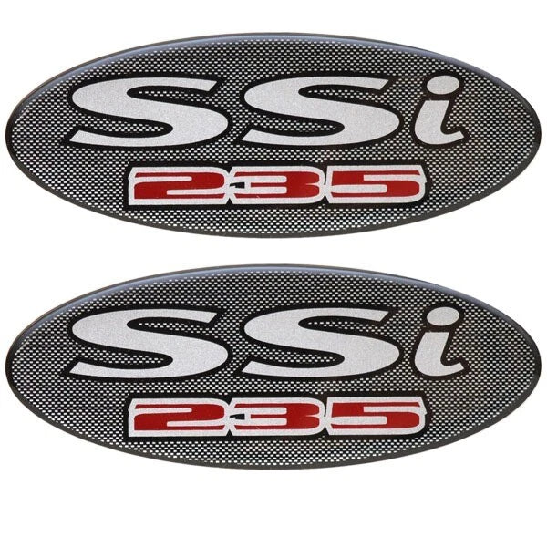 Chaparral Boat Decal Set 14.00231 - 235 SSi Gray Raised Vinyl (2 Piece)