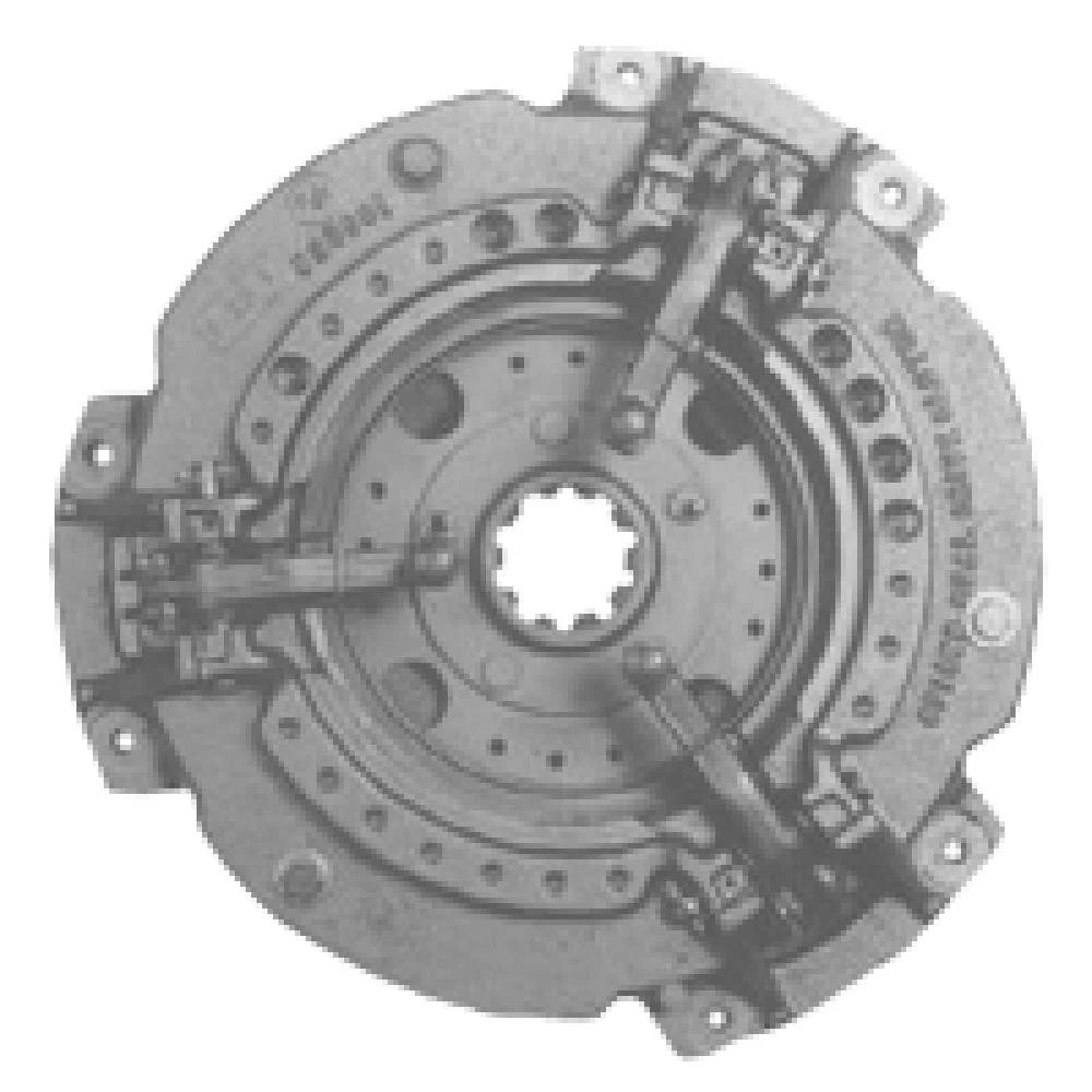 M526666 Pressure Plate Assembly - 11" DS - Woven PTO Fits Massey Ferguson