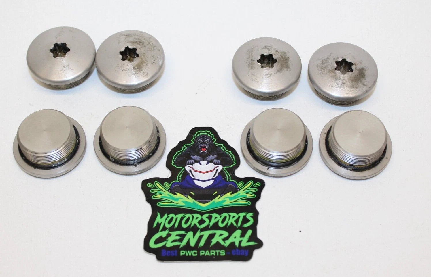 2002-2019 Seadoo RXT RXP GTX GTI Wake 4-tec Block Engine Plugs Set 8 ALL 1503