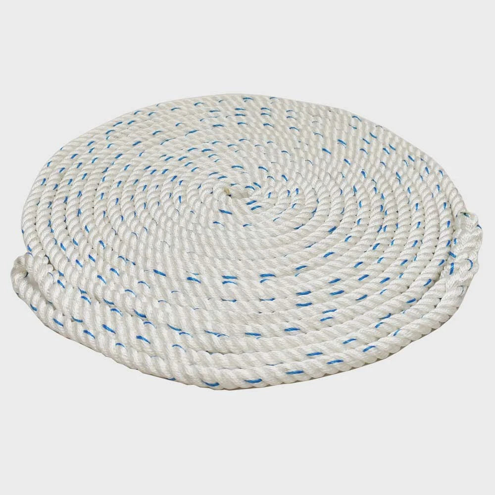 Seachoice Boat Dock Line 47651 - with Tracer Twisted Nylon 3/4 Inch (50 FT)