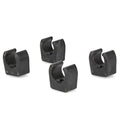 Parker Boat Storage Clips 115604 - 1/2 Inch Black (set of 4)