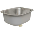 Houzer Boat Undermount Bar - Prep Sink CS-1407 - Club Stainless Steel