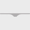 Lowe Boat Hull Graphic Decal 2331677 - Metallic Silver Sticker