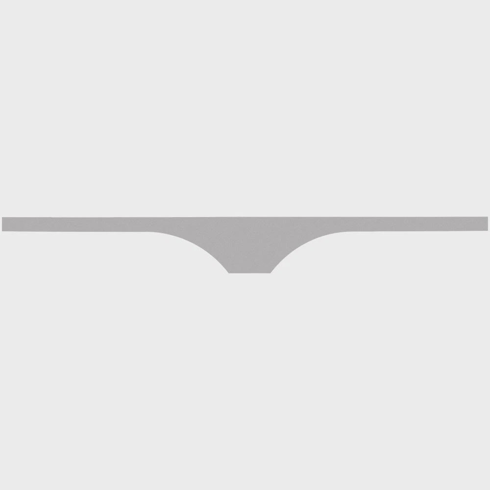 Lowe Boat Hull Graphic Decal 2331677 - Metallic Silver Sticker
