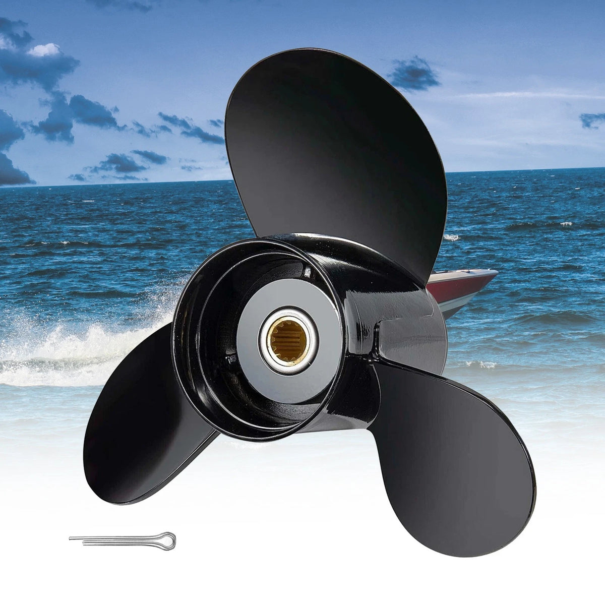 Boat Propeller 14 X 11 for Evinrude Outboard Engines 40-140HP 13 Tooth,RH