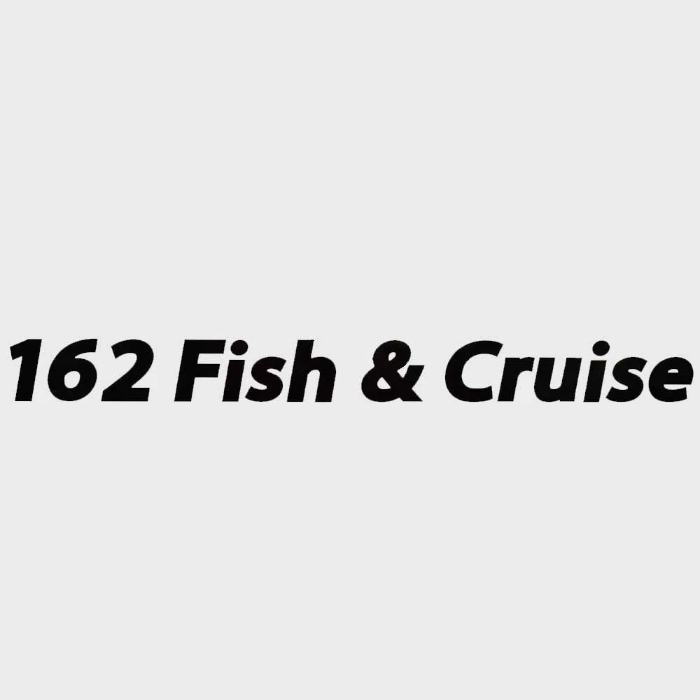 Lowe Boat Model Decal 2184366 - 162 Fish & Cruise Black Sticker