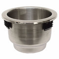 ITC Boat Cup Holder 81427SS304 - Ring Mounted 4 Inch 316 Stainless