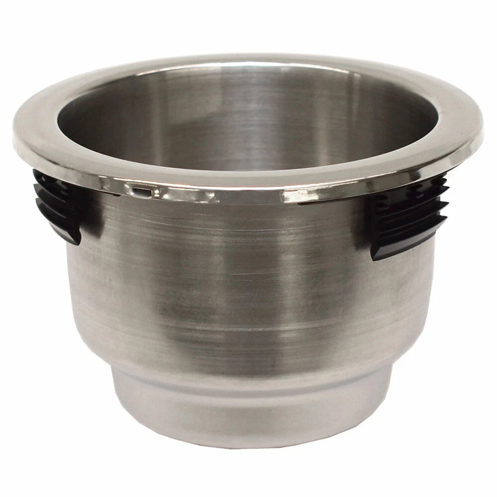 ITC Boat Cup Holder 81427SS304 - Ring Mounted 4 Inch 316 Stainless