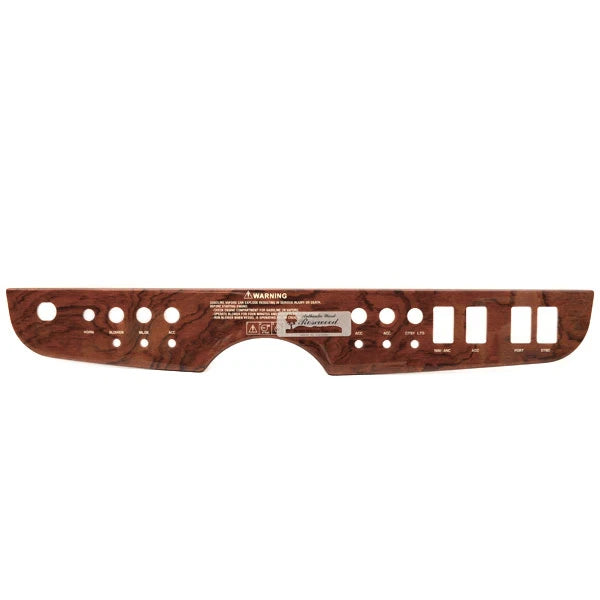 Four Winns Boat Blank Switch Panel 025-3950 - Horizon Rosewood