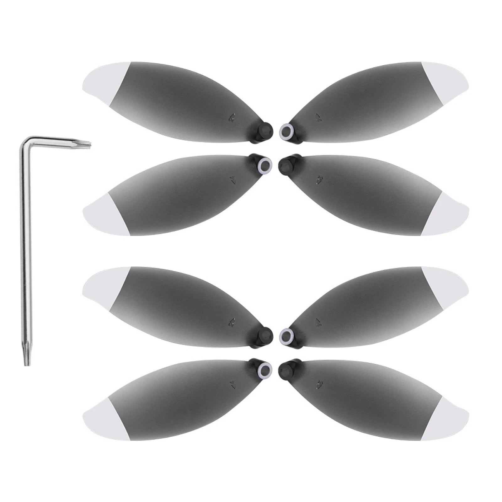 8X Quick Release Propellers CCW CW Props with Wrench for Parrot Anafi Drone E