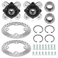 2 Front Wheel Hub Brake Rotor Bearing Studs Kit for Polaris Ranger 900 2013-2019