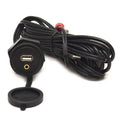 Marine Audio Boat Input Extension Cable AUX-35USB-CPS - Panel Mount 10 FT