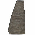Cobalt Boat Snap-In Floor Mat 406547 - Tan Black White Woven Vinyl