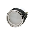 Faria Boat Blank Gauge BL9137A - 2 Inch White Silver