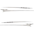 Larson Boat Decal 0573132 - Black Gray White 133 1/2 Inch (4 PC)