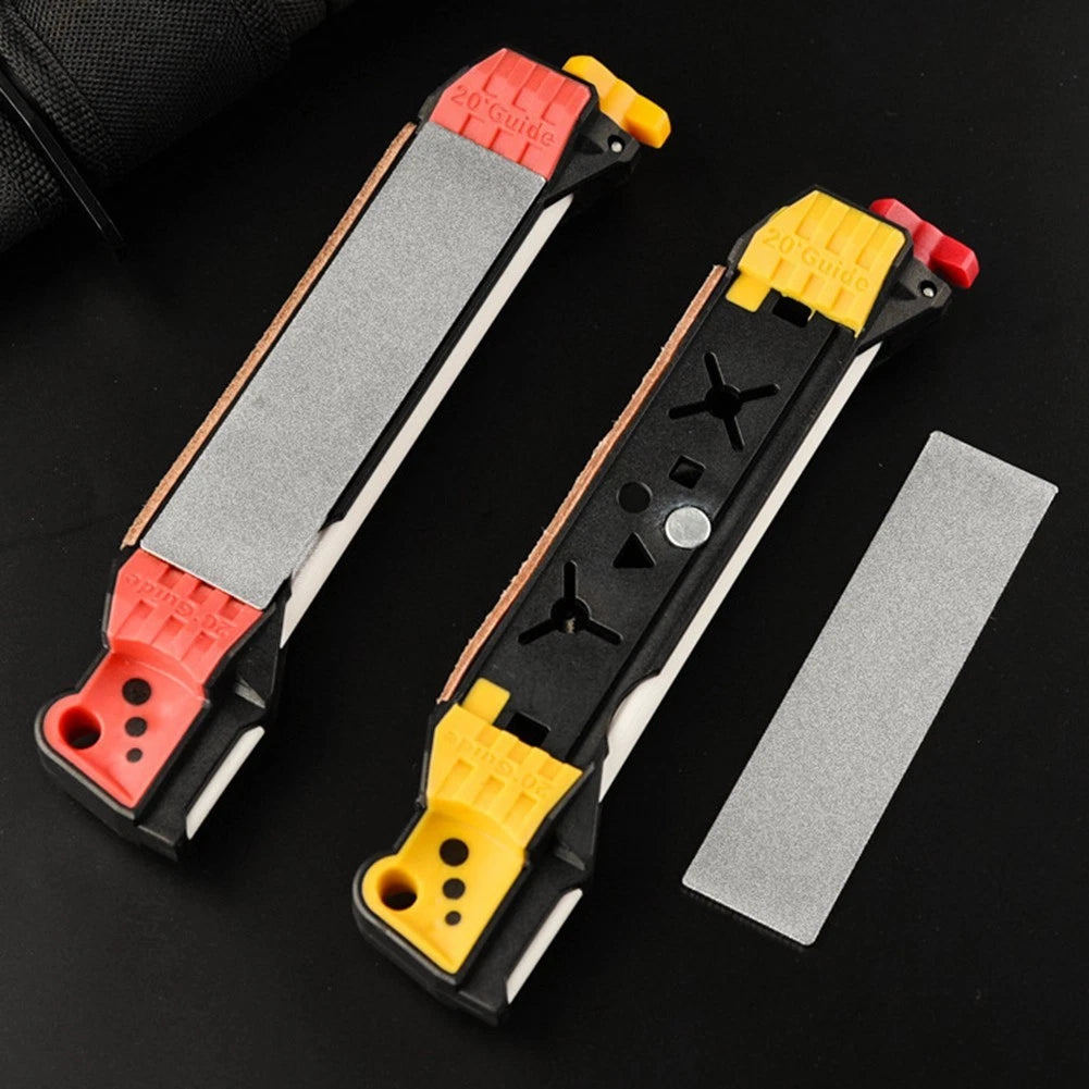 Easy and Safe Handling Cutter Sharpener for Outdoor Camping and Kitchen Use
