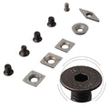 Carbide Tips Inserts for Blades Holder-Tool for Chisel Cutter Wood Turning