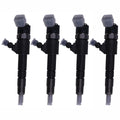 4X Fuel Injector 7029211 for Bobcat E63 E85 Doosan Engine D24 2.4L 4-Cylinder