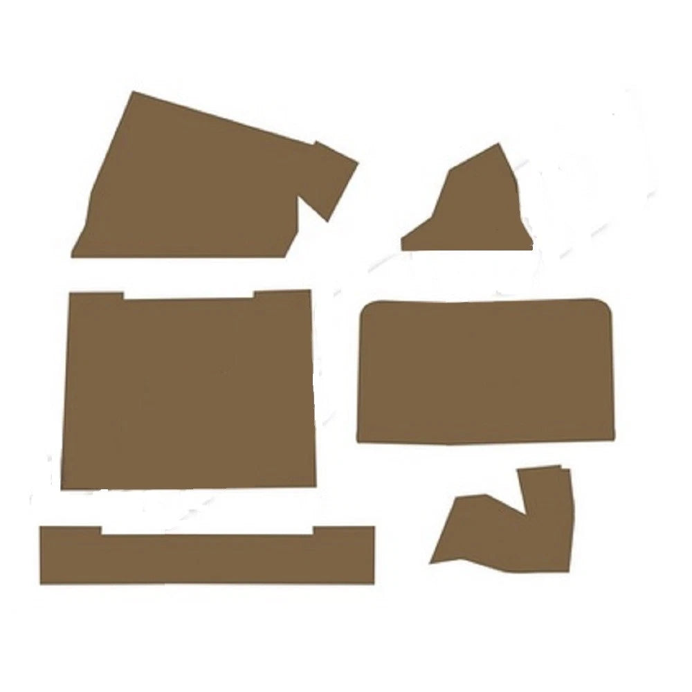 CM3525 Cab Kit, Brindle Brown Vinyl Fits Massey Ferguson