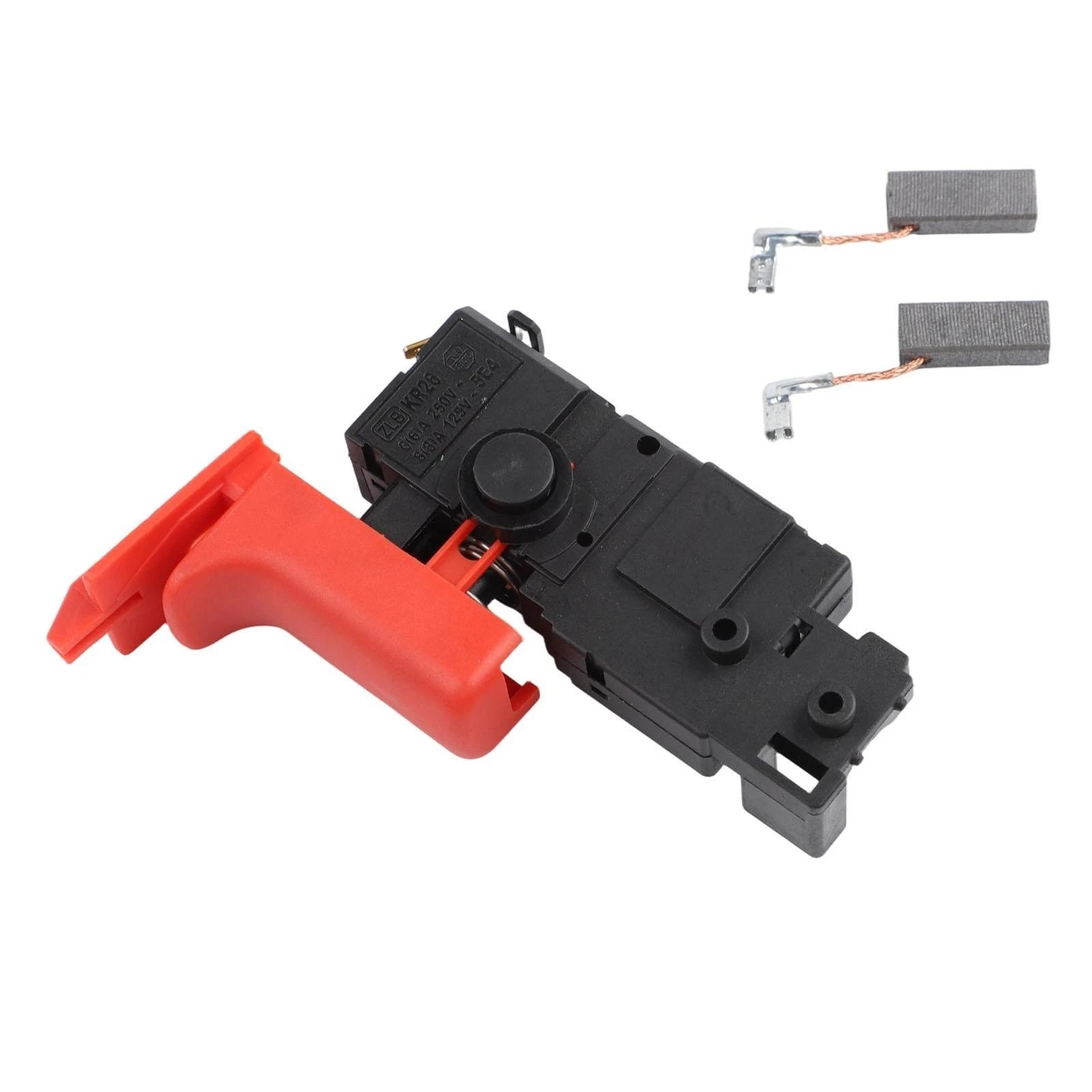 Replacement Power Trigger Switch with Carbon Brushes for GBH226DE Hammer Drill