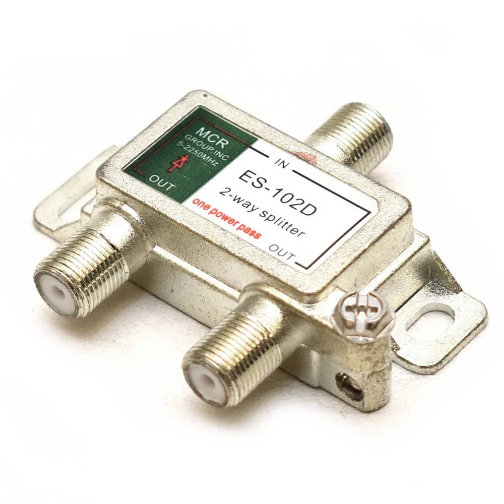 MCR Group Boat 2-Way Splitter ES-102D - SP-20 Rinker 5-2250 MHz