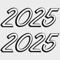 Lund Boat Model Decals - 2025 Impact XS White Stickers (pair)