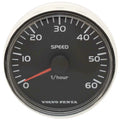 Volvo Penta Boat Speedometer Gauge 21234529 - Black 3 1/4 Inch