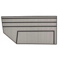 Supra Boat Non-Skid Mat 119199 - Pad Gray Black Brushed