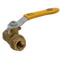 Rub Inc. Boat Ball Shutoff Valve PN40-MS58 - 1/4 Inch 600 CWP Brass