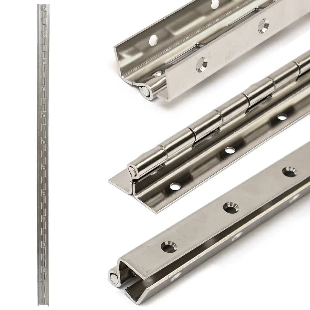 MasterCraft Boat Double Offset Piano Hinge 562254 - 46 Inch SS