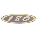 Crownline Boat Raised Decal 61231 - 180 Gold