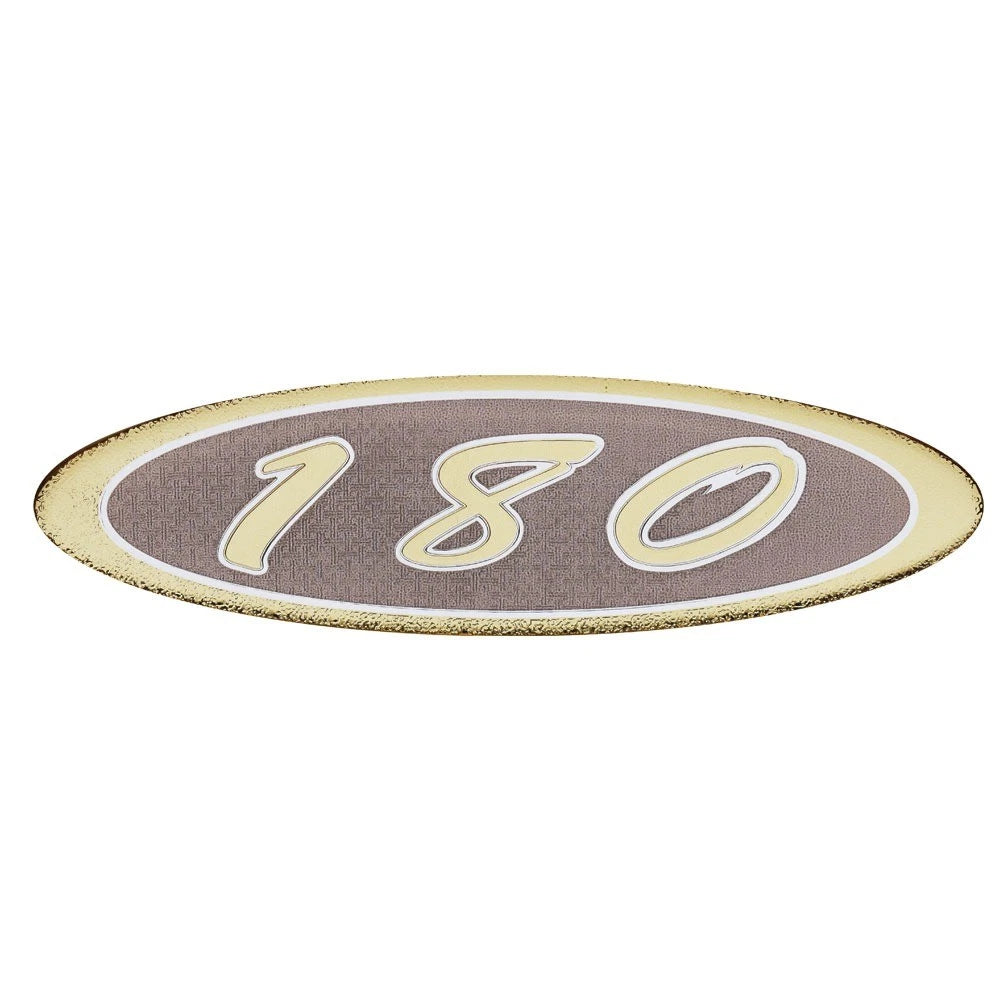 Crownline Boat Raised Decal 61231 - 180 Gold