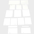 Marquis Yachts Boat Panel Kit ZE000216 - White Pressed Wood (16 PC)