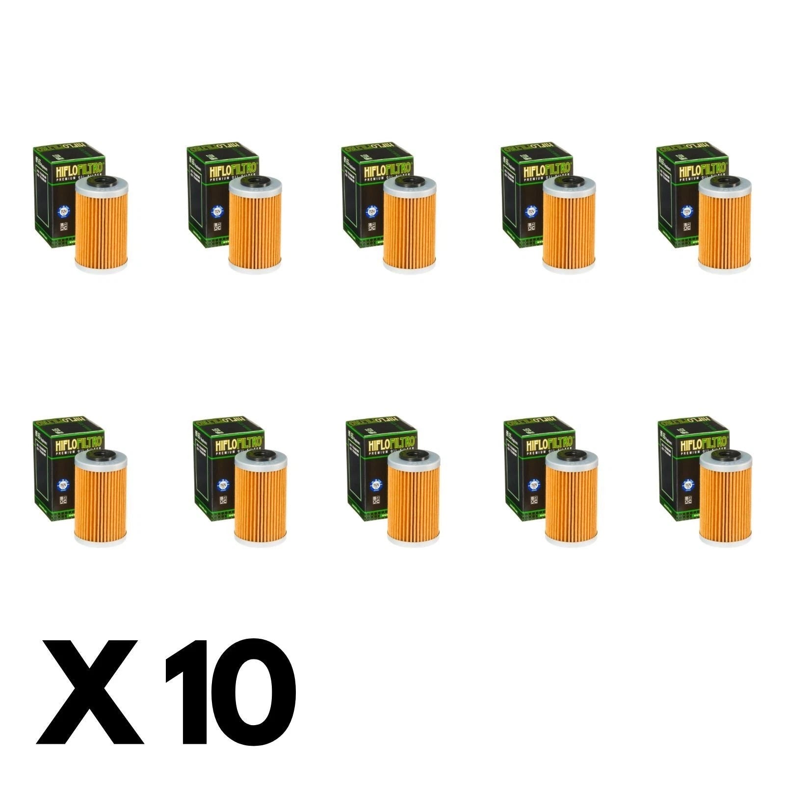 10 Pack Hiflo Oil Filter for KTM 250 SX-F 2006-2012
