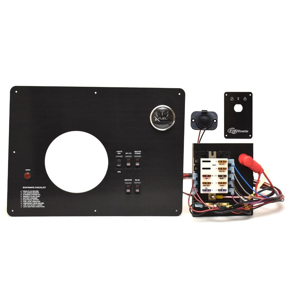 G3 Boat Dash Switch Panels 73457429 - Black (set of 4)