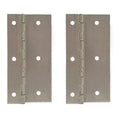 Boat Offset Hinges - 2 1/2 X 5 Inch Aluminum (pair)
