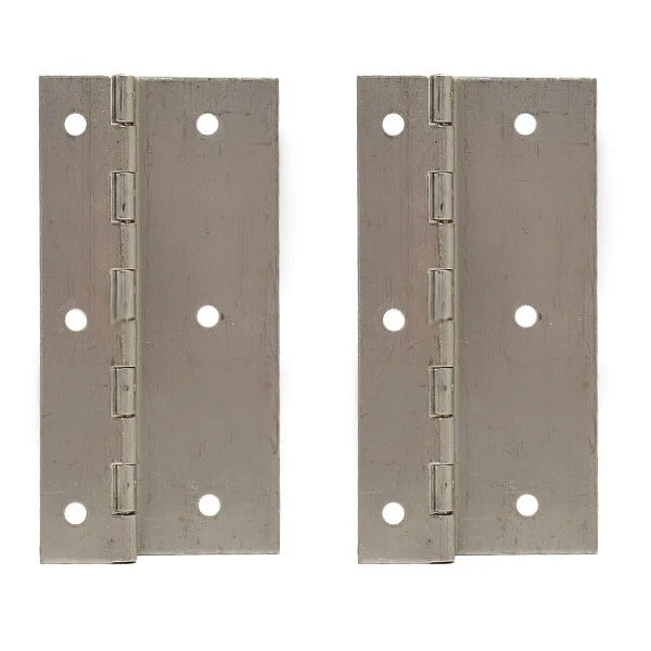 Boat Offset Hinges - 2 1/2 X 5 Inch Aluminum (pair)