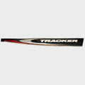Tracker 110311 Black - White - Red - Silver 91 X 9 1/2 in Boat Decal (single)