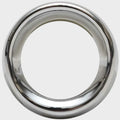 Boat Eyebrow Gauge Bezel 118162 - 1 7/8 Inch Silver Plastic