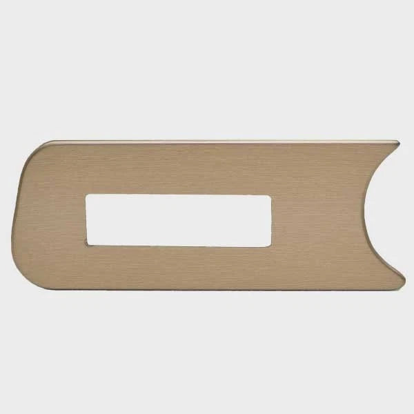 Premier Boat Blank Dash Panel - Brushed Bronze 15 1/2 X 6 Inch Plastic