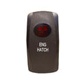 Carling Boat Switch Cover - ENG HATCH Lighted Actuator