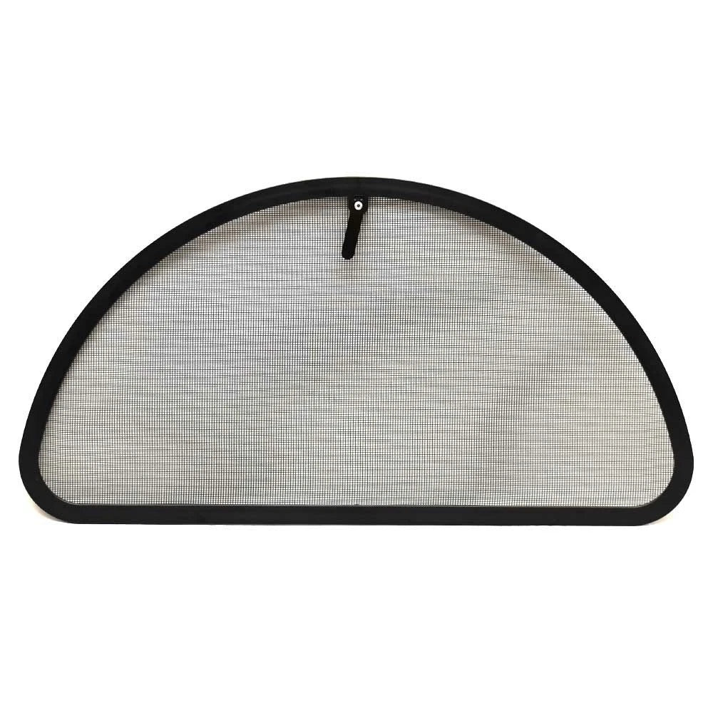 Jim Black Boat D-Shaped Hatch Screen 595-20D-SCN-09 - 20 Inch Plastic