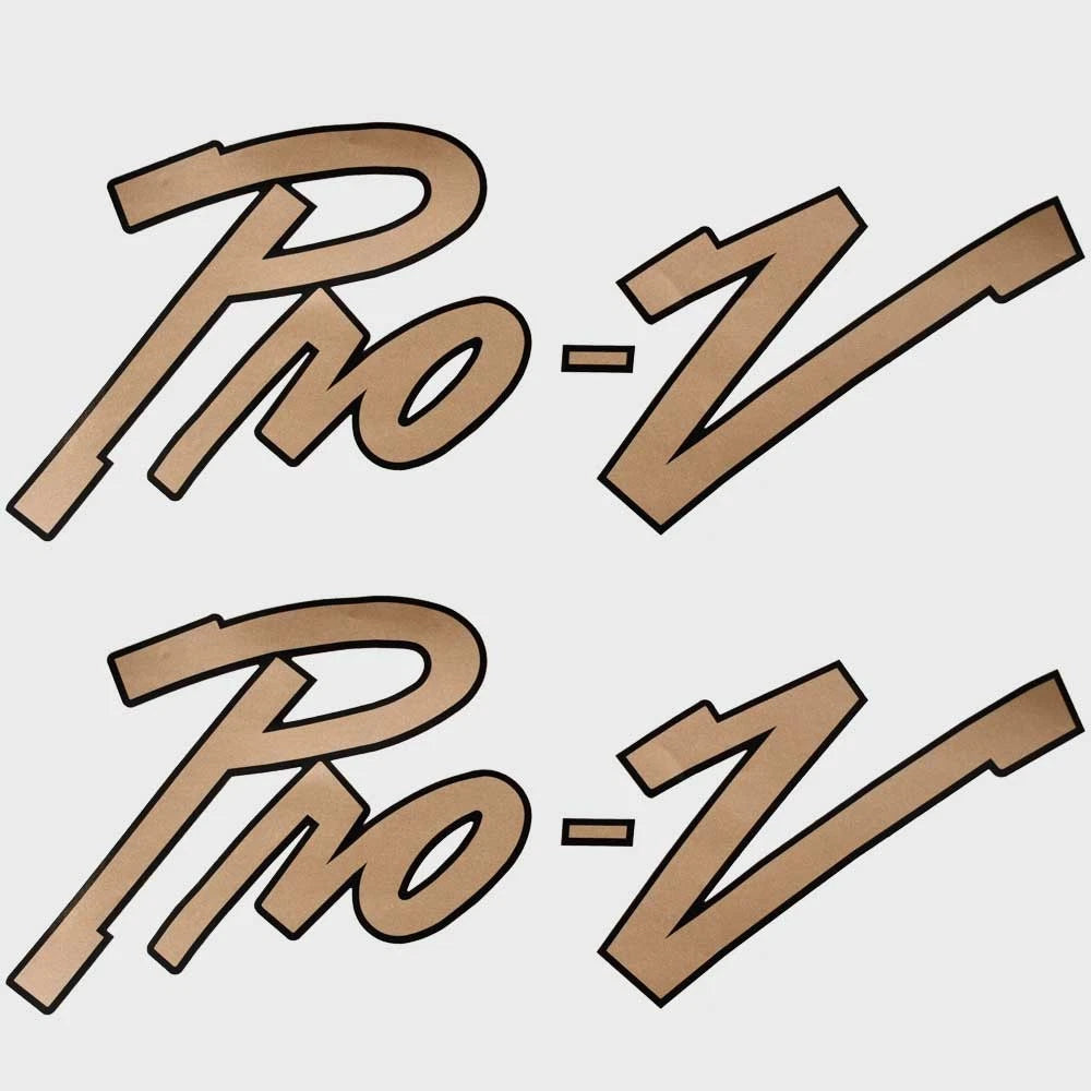 Lund Boat Decal Stickers - Pro-V (pair)