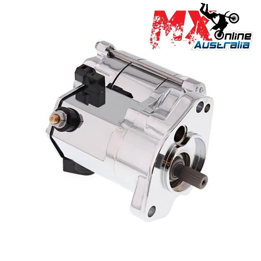Starter Motor Chrome Harley FLSTC SOFTAIL HERITAGE CLASSIC 2000-2006