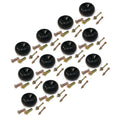 (pack of 12) Deck Wheel Assembly Kit for Grasshopper 484225 Lawnmower Tractor