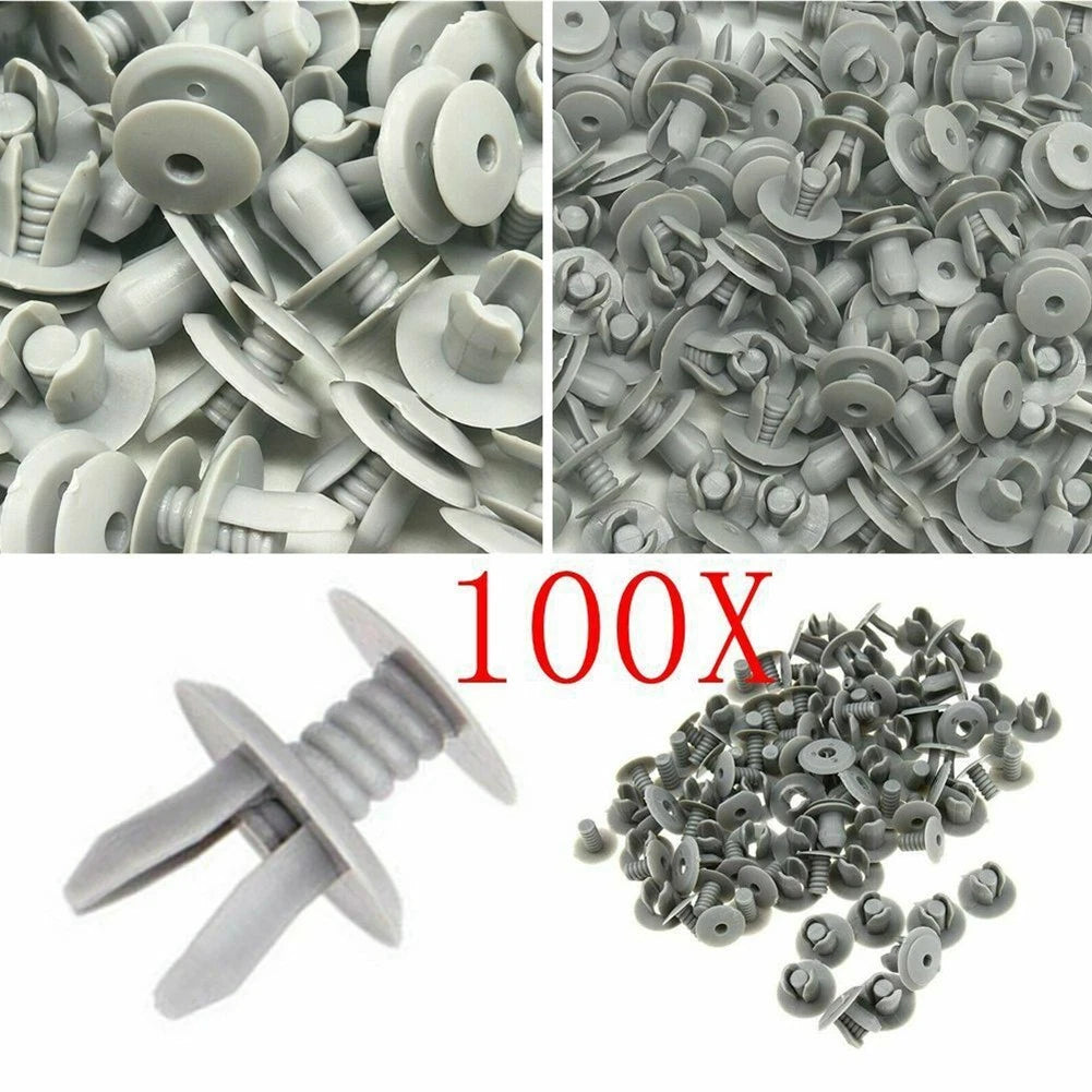 100X Fastening Clips for Transporter T4 T5 Interior Paneling 701867299 Tools