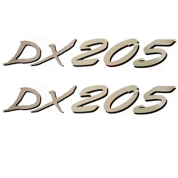 Glastron Boat Model Decals 05726501 - DX 205 Champagne Stickers (pair)