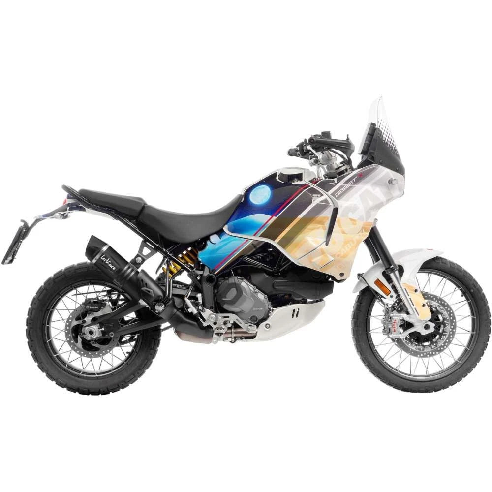 LeoVince Exhaust LV ONE EVO Black Edition for Ducati DESERTX 2022-2024