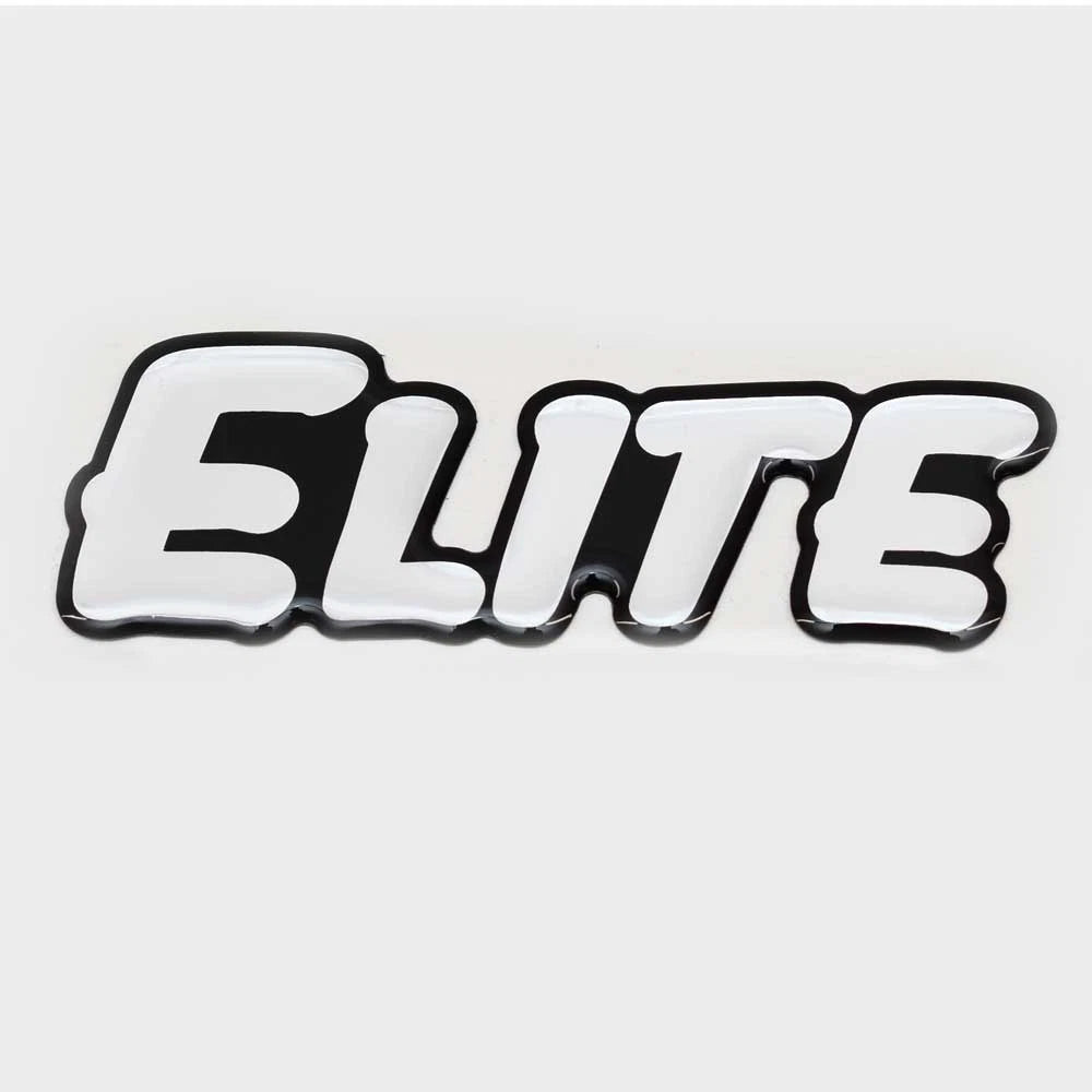 Ranger Boat Elite Raised Decal 1860659 - Black Silver Emblem Sticker